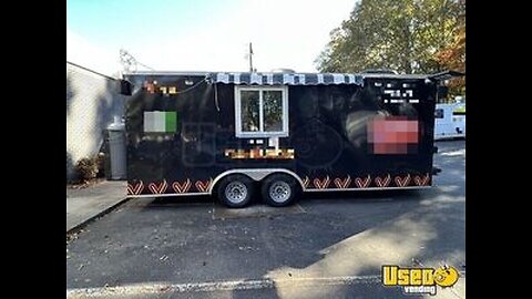2022 8.5' x 20' Diamond Cargo Kitchen Food Concession Trailer with Pro-Fire Suppression for Sale