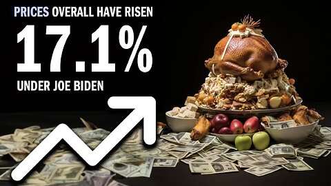 Thanksgiving is 17% MORE Expensive Under Joe Biden!