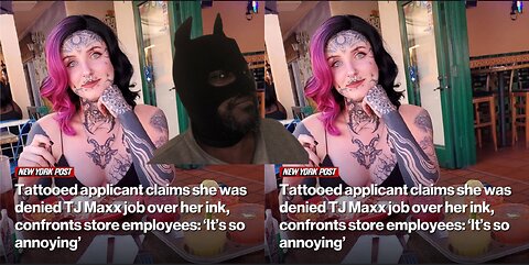Tattooed Applicant Claims That She Was Denied Job Work At TJMAXX’S, Over Her Tattoos all Over Her