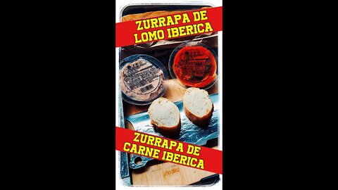 Tasting ZURRAPA DE LOMO IBERICA and ZURRAPA DE CARNE IBERICA from Carrefour | #spanishfood #tasting