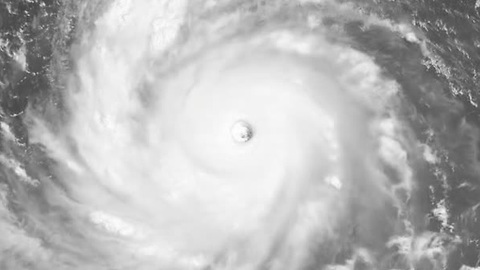 Spectacular satellite view of Typhoon Soudelor