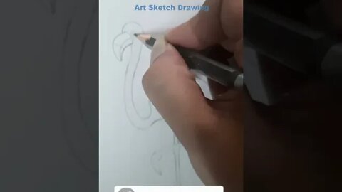 Flamingo Easy Pencil Drawing Shorts-3 #drawingshorts #shorts #shortsvideo