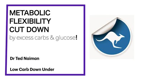 Ted Naiman 4: METABOLIC FLEXIBILITY cut down by excess carbs & glucose