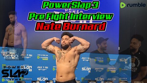 Nate "The Buffalo Solder" Burnard PowerSlap3 Pre Fight Interview