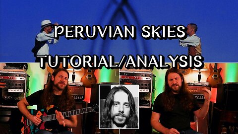 PERUVIAN SKIES Guitar Tutorial/Analysis (Dream Theater) [Let's Learn Falling Into Infinity EP #3]