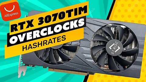 ⛏️🤑 NVIDIA RTX 3070TiM - RENTABILIDADE E OVERCLOCKS | ETC | ERG | RVN | KAS | RXD | NEXA