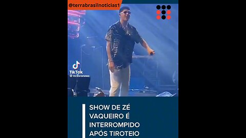 Show de Zé Vaqueiro é interrompido após intensa troca de tiros