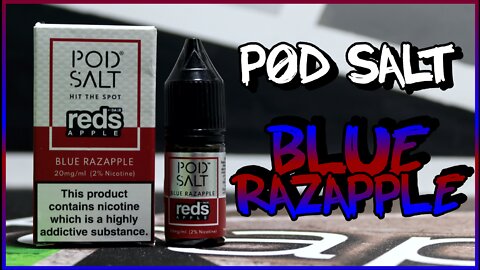 POD SALT - Blue Razapple E-Liquid Review
