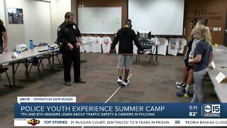 Police youth experience summer camp