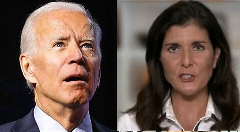 Compare War Mongering Propaganda From Joe Biden and Nikki Haley. It's The Same. #Uniparty