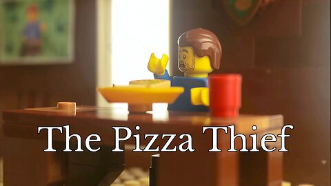 The Pizza Thief | LEGO Stop Motion
