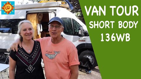 VAN TOUR//SHORT BODY Design considerations//Full short body van tour with SHOWER and TOILET