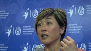RUSSIA - Moscow - Delivering Happiness is the responsibility of Governments - Jenn Lim (Video) (6BG)