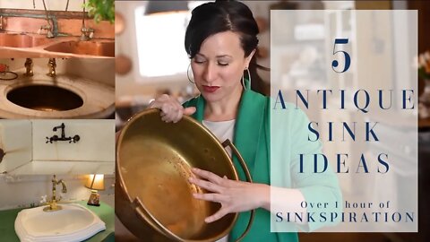 5 ANTIQUE SINK IDEAS | Sink Inspiration | HOME DESIGN