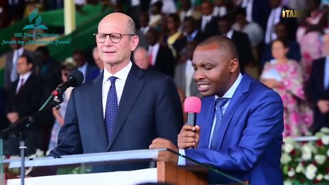 Pr Ted Wilson Preaching in Rwanda/Message to President Kagame on the 100th Anniversary (2019)