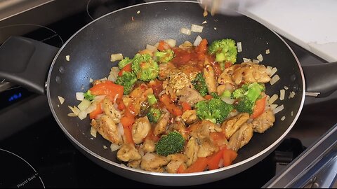 Better Than Takeout Sweet Chili Chicken Stir fry Recipe