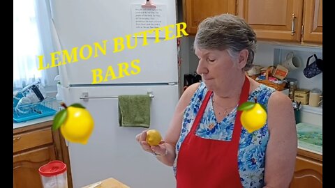 LEMON BUTTER BARS/ How much lemon is too much?