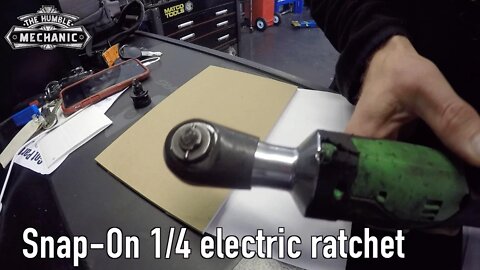 Repairing A BROKEN Snap On 1/4 Electric Ratchet