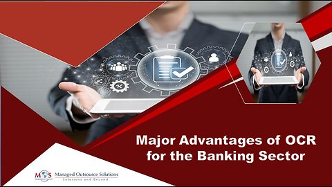 Major Advantages of OCR for the Banking Sector