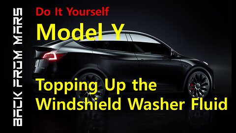 Tesla Model Y: How to Add Windshield Washer Fluid Yourself (DIY Guide)