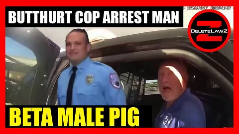 COP ABUSING HIS POWER AND ARRUSING MAN FOR TALKING