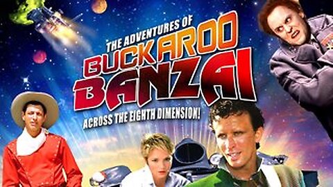 THE ADVENTURES OF BUCKAROO BANZAI ACROSS THE 8TH DIMENSION 1984 Cult Classic FULL MOVIE HD & W/S