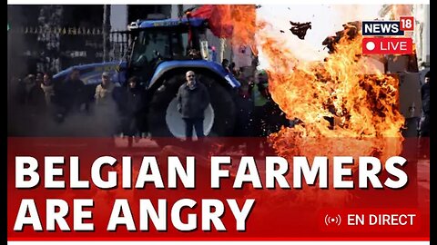 Belgian farmers are angry