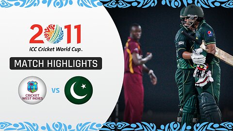 "Epic Clash: Pakistan vs. West Indies 2011 World Cup Match Highlights"