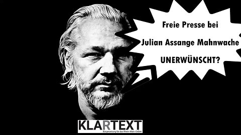 Julian Assange Mahnwache Frankfurt "GONE WRONG"