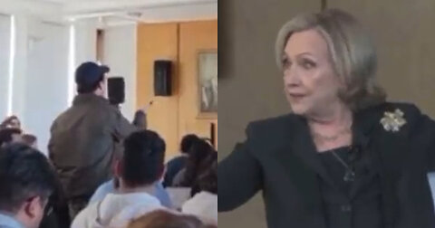 Hillary Clinton Snaps When Confronted By Heckler During Speech