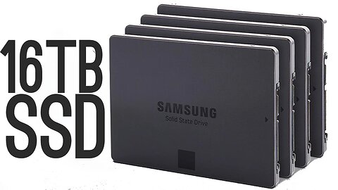 Samsung 16 Terabyte SSD [World's Largest!]