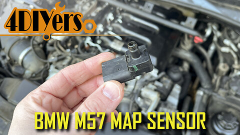 How to Clean or Replace the MAP/Boost Sensor on a BMW M57 Diesel
