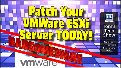Patch your VMware ESXi Server Today!