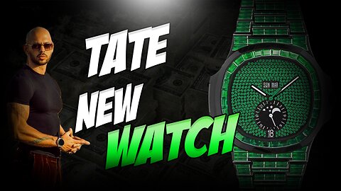 Andrew Tate Buys 2M EMERALD Watch In Dubai (DELETED FOOTAGE)