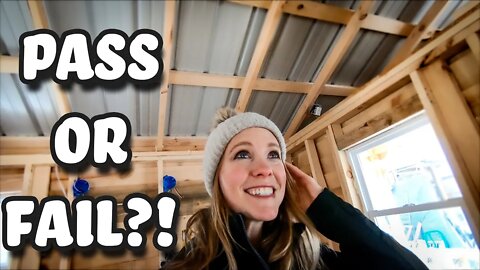 😮😱Township Inspector Stopped By . . . And THIS Happened! Off-grid Shed to Cabin Build Vlog #8