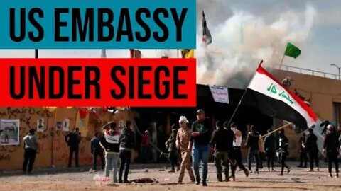 Protesters Siege US Embassy in Baghdad