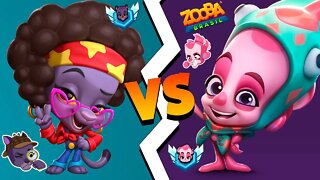 Elaine vs Faye Batalha Mortal Full 18 Zooba: Jogo de Batalha Animal