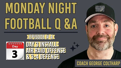 Monday Night Football Q & A Episode #4