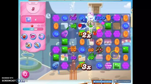 Candy Crush Level 2022 Audio Talkthrough, 1 Star 0 Boosters