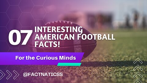 Interesting Facts About American Football! 🏈 | #AmericanFootball #SuperBowl #Playbooks #Facts