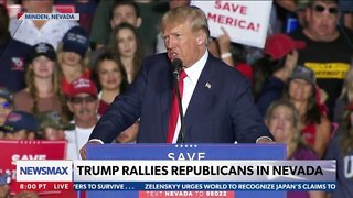 Former President Donald Trump Save America Rally in Nevada | Full Speech