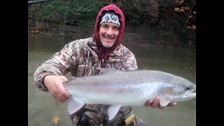 Lake Erie Steelhead Fishing - Winter Conditions