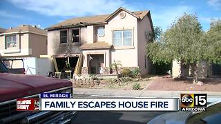 El Mirage family recovering after house fire