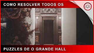 Fobia St Dinfna Hotel, Como resolver os puzzles de O Grande Hall (Jogo Brasileiro) | Super Dica