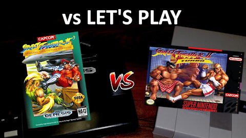 vs Let's Play: SNES Street Fighter 2 Turbo Hyper Fighting vs Sega Genesis Special Champion Edition