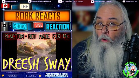 Dreesh Sway Reaction - Not Made For Me - First Time Hearing - Requested