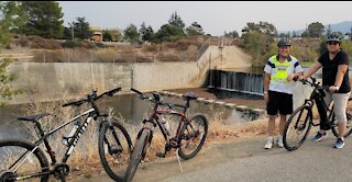 Biking at Los Gatos Bike Trail