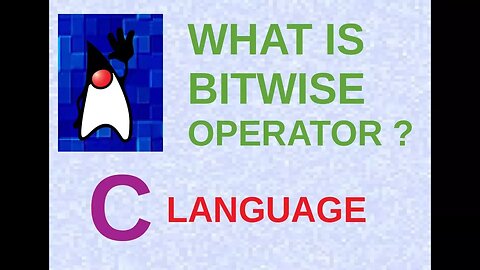 WHAT IS BITWISE OPERATOR?