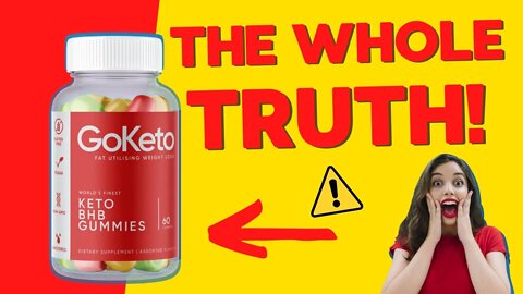 GoKeto Gummies Review ⚠️ Be Careful⚠️ | Does GoKeto Gummies Work? GoKeto Gummies Ingredients