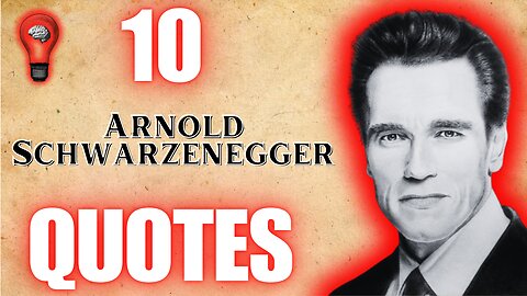 10 Arnold Schwarzenegger QUOTES That Will Pump Up Your Motivation! 🎬🎥💪🏻
